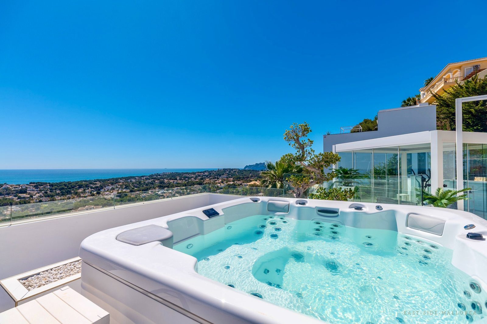 Jacuzzi mit Panoramablick