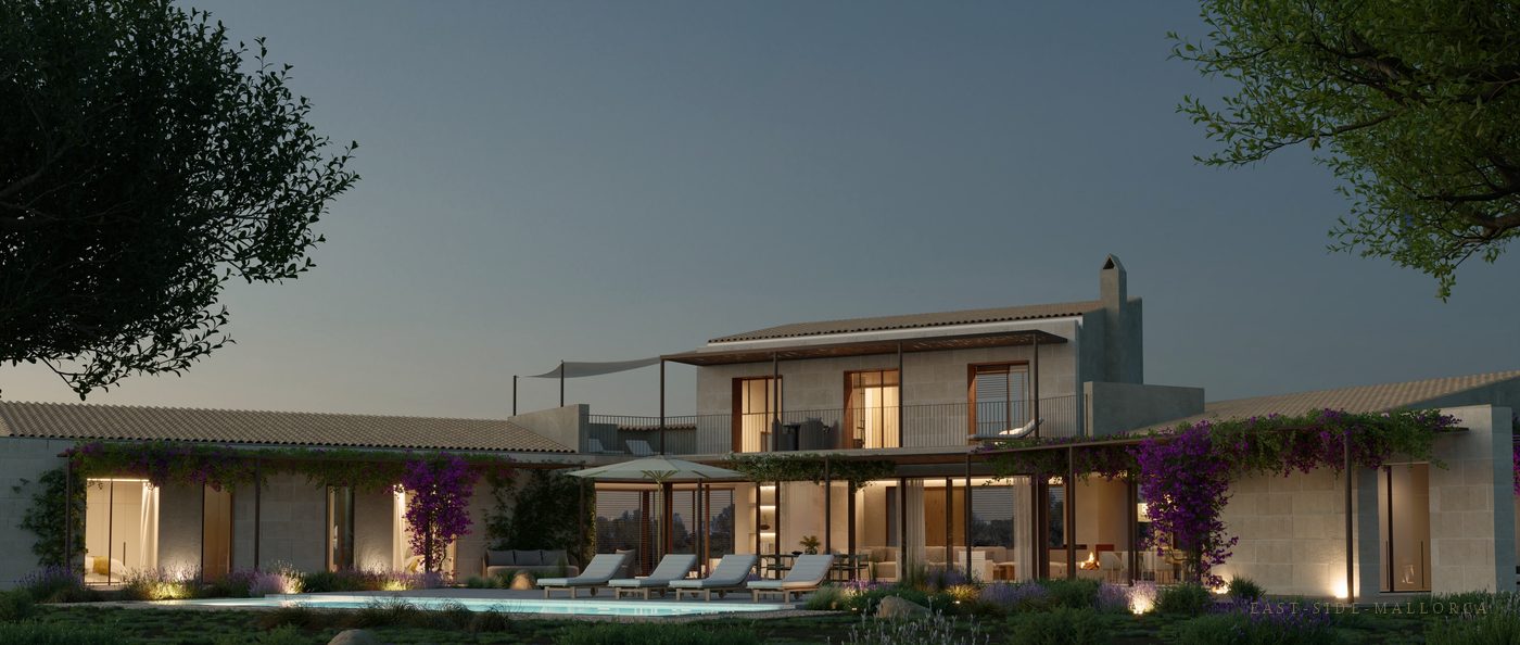 Finca Son Gorem III — Abendstimmung